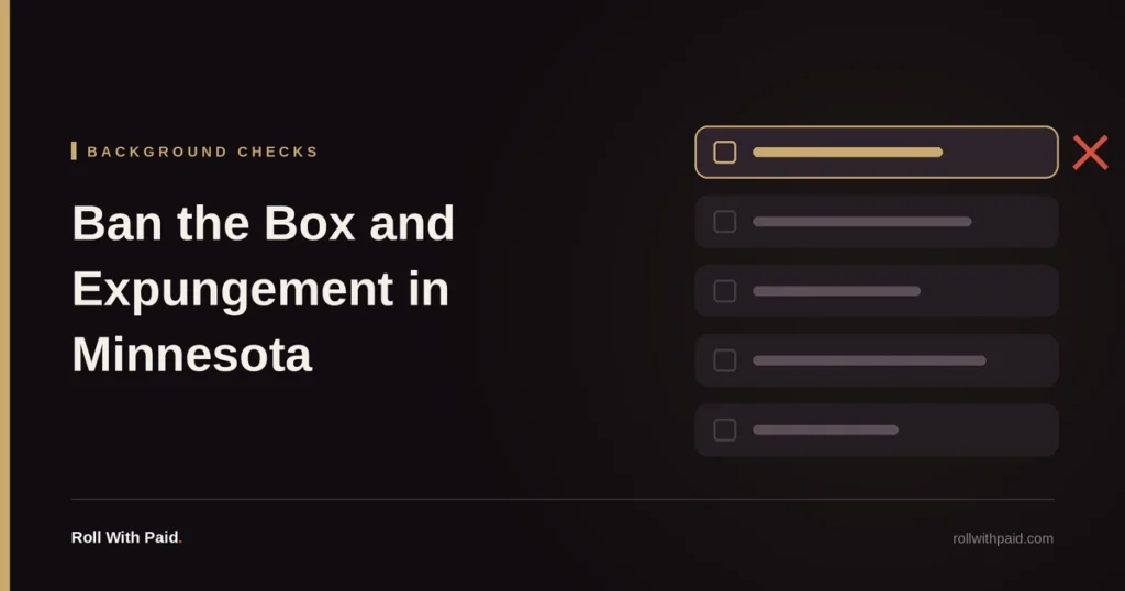Ban the Box: Expungement MN