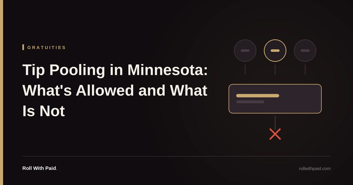 Tip Pooling in Minnesota: What's Allowed and What Isn't