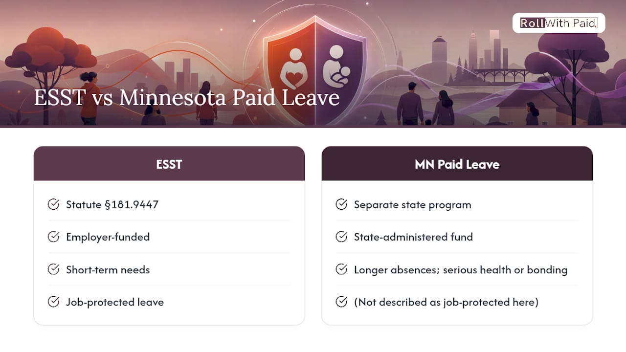 What Is Minnesota Sick and Safe Time? — overview diagram