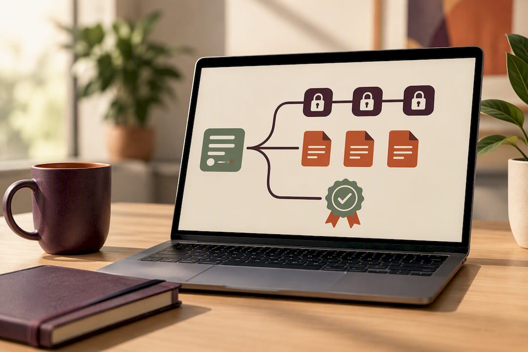 Audit-ready records flowing into compliance outputs