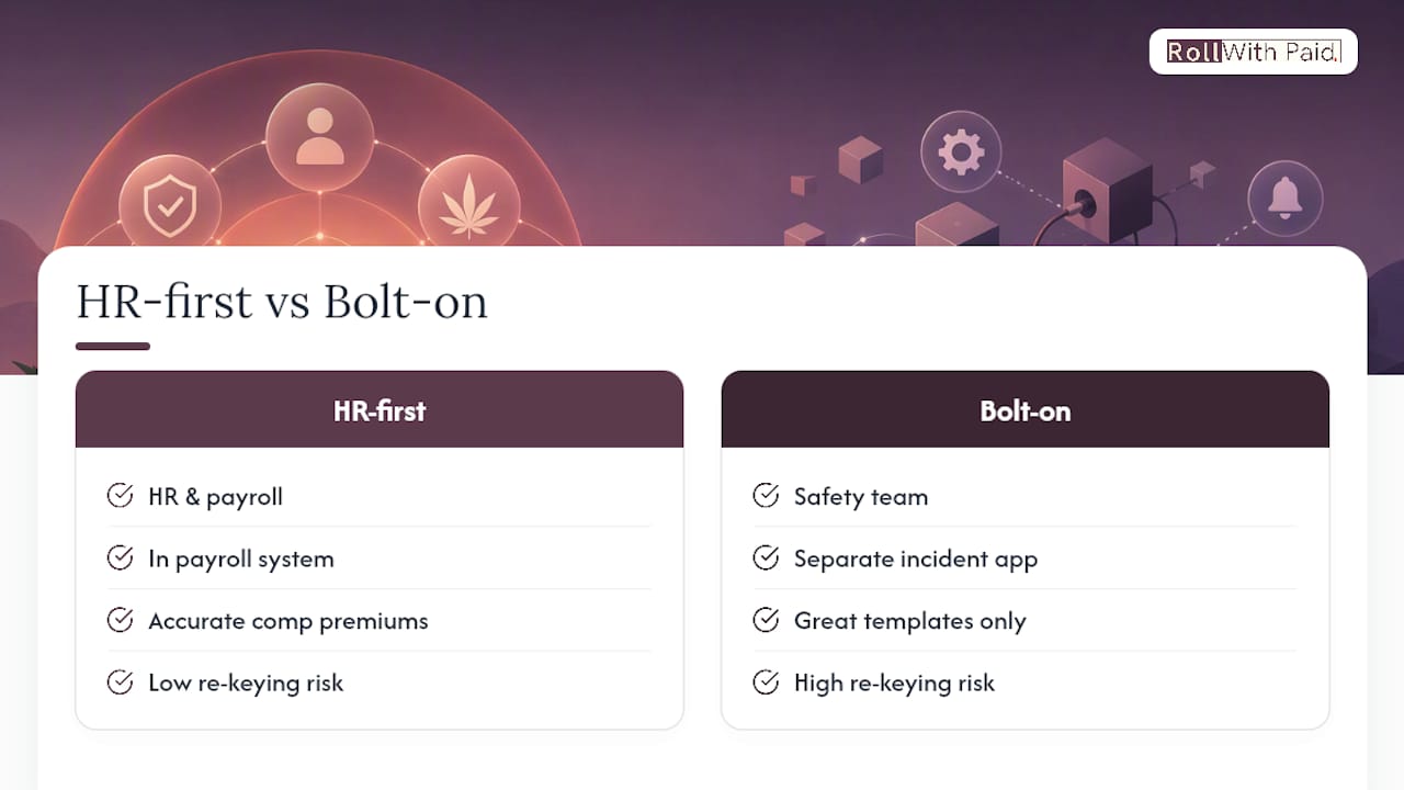 Why HR-First Incident Reporting Beats Bolt-On Compliance Tools — overview diagram