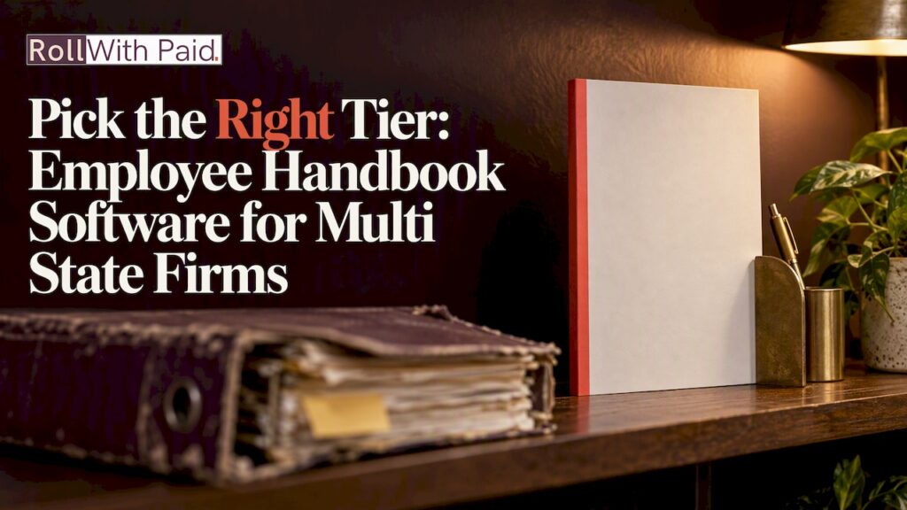 Employee Handbook Software for Multi State Firms