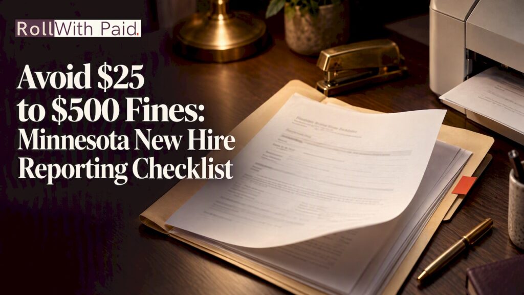 Minnesota New Hire Reporting Checklist