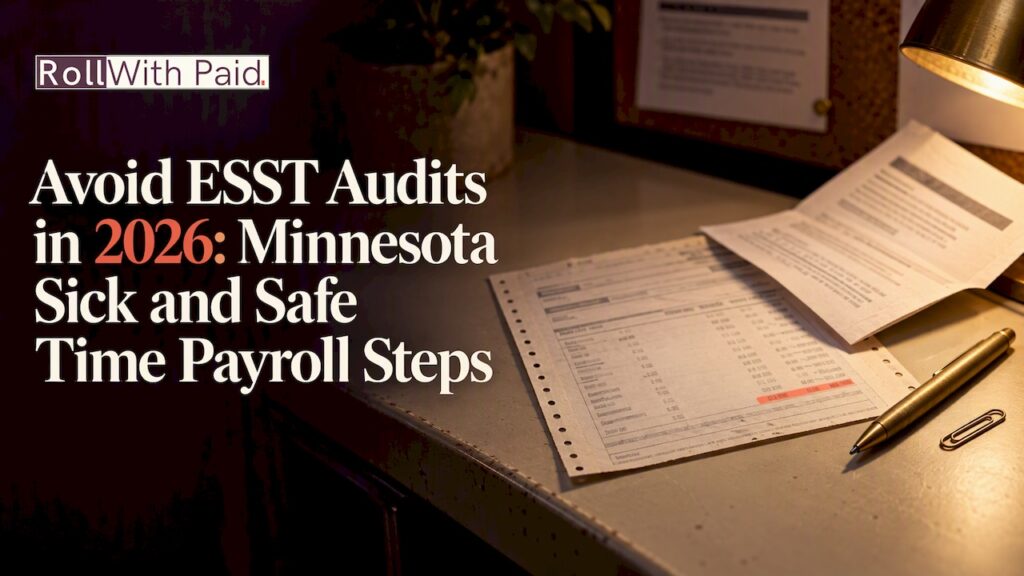 Minnesota Sick and Safe Time Payroll Steps