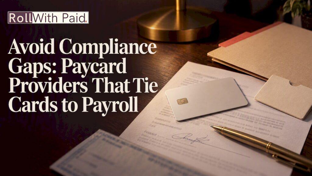 Paycard Providers That Tie Cards to Payroll