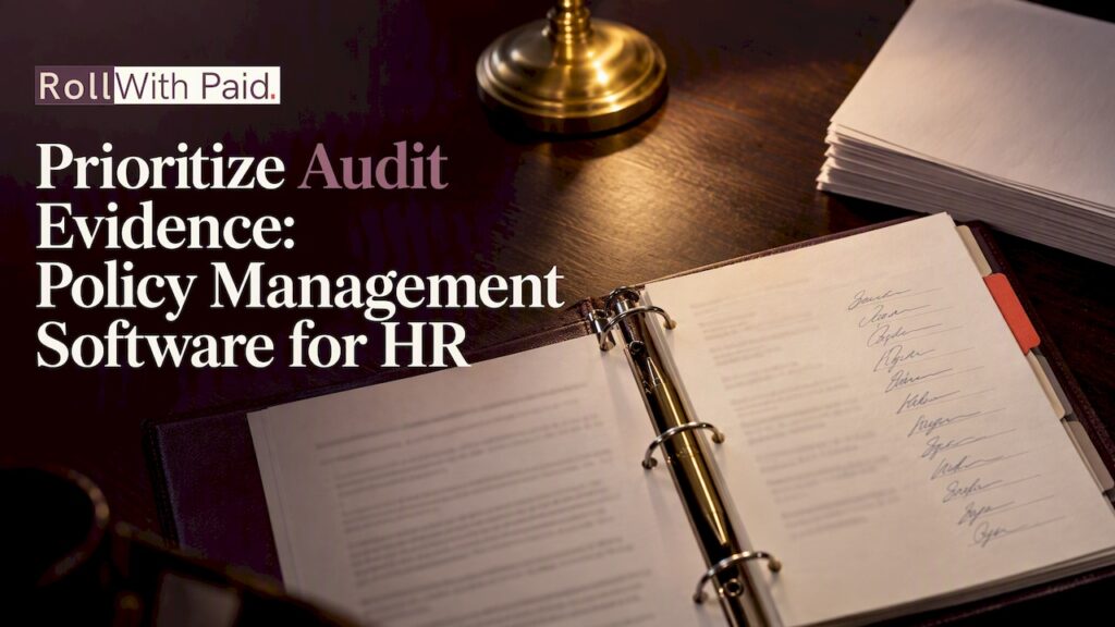 Policy Management Software for HR