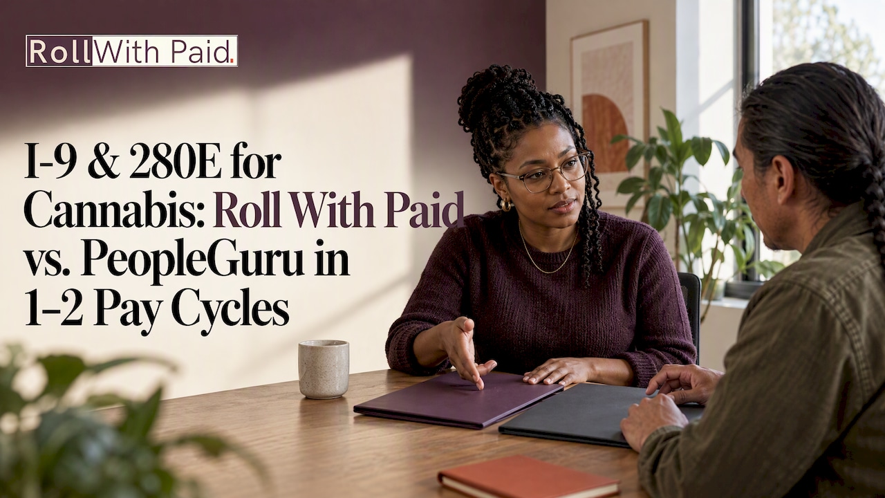 Payroll specialists comparing two service options