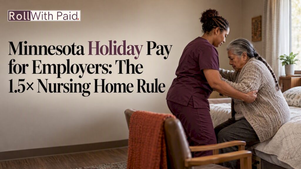 Care aide assisting an older nursing home resident