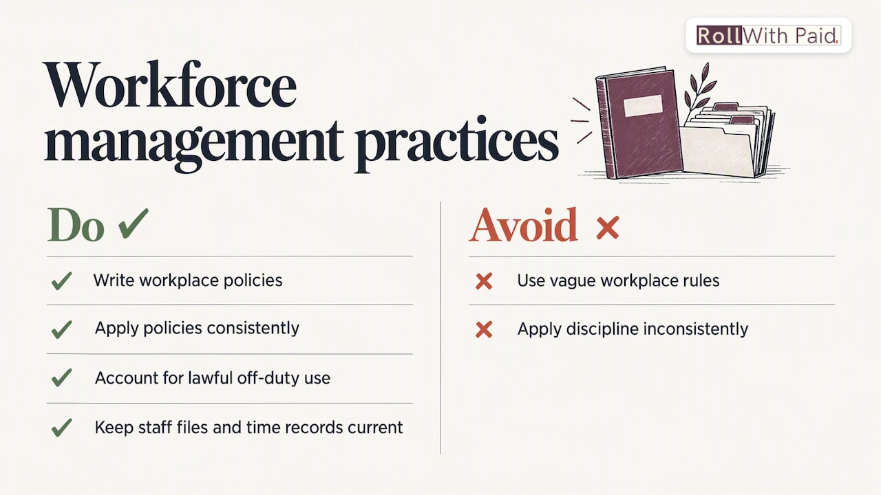How OCM regulations shape workforce management — overview diagram